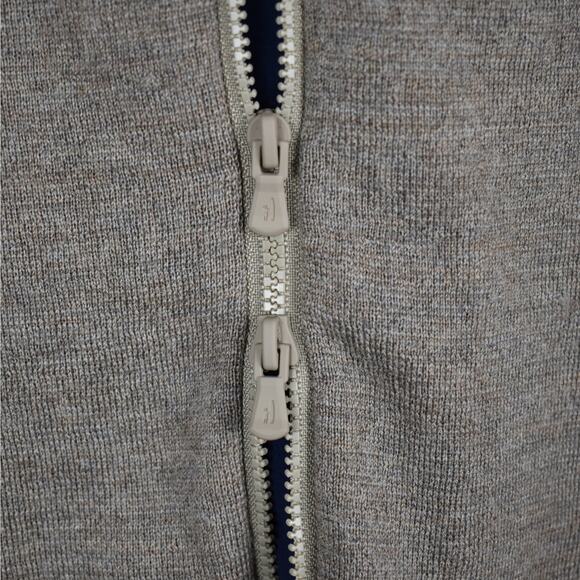 Johnnie-O Garrison Fine Merino Wool Full Zip Vest w/ Pockets Men's size medium - Picture 4 of 12